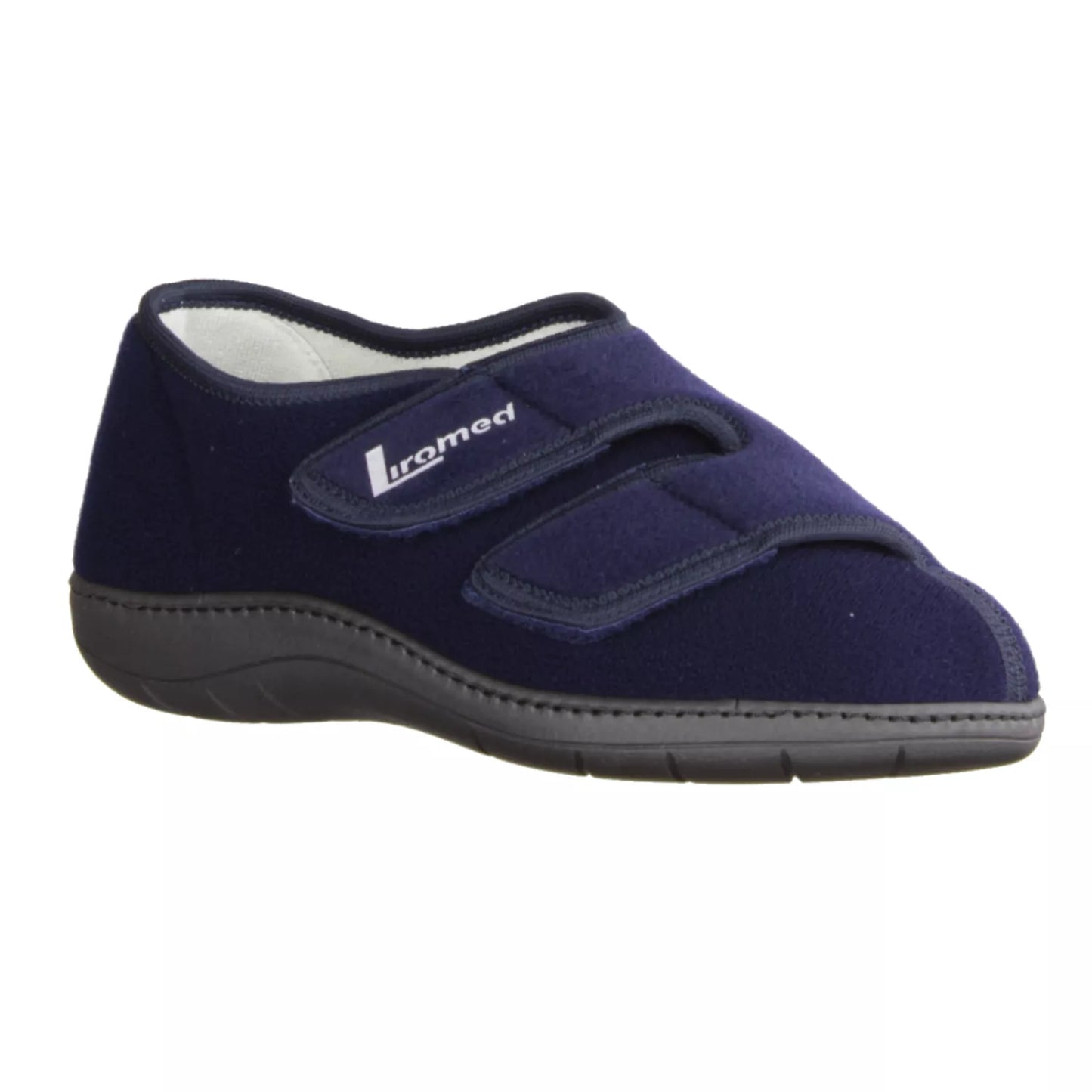 Liromed 476-20Z2 Verbandschuh in marine, Silberausstattung, Weite L