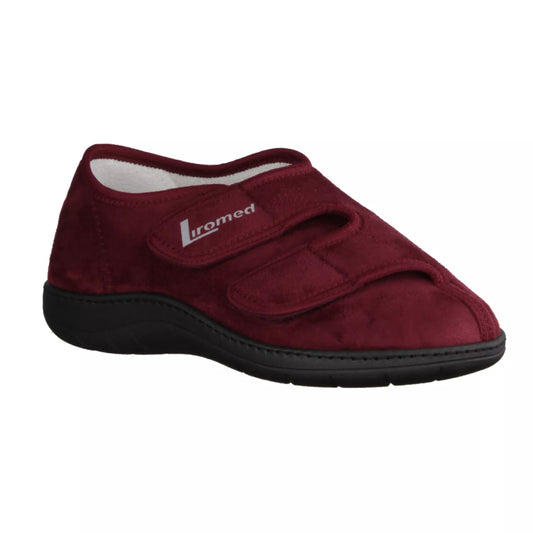 Liromed 476-20Z6 Verbandschuh in bordo, Frotteefutter, Weite L