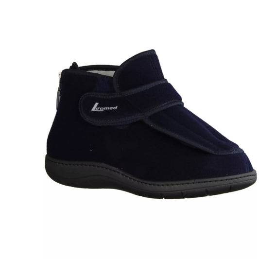Liromed 478-20Z2 Verbandschuh in marine, Silberausstattung, Weite L