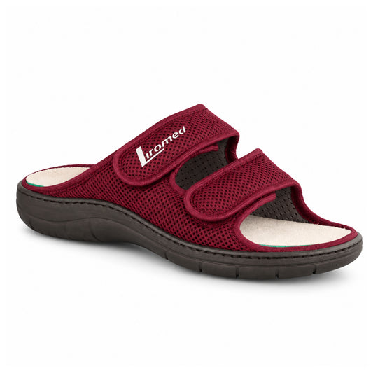 Liromed 805 Verbandpantolette in bordo
