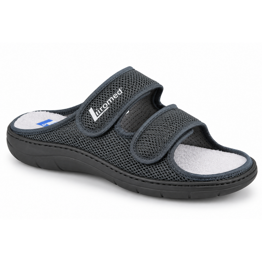 Liromed 805 Verbandpantolette in taubenblau