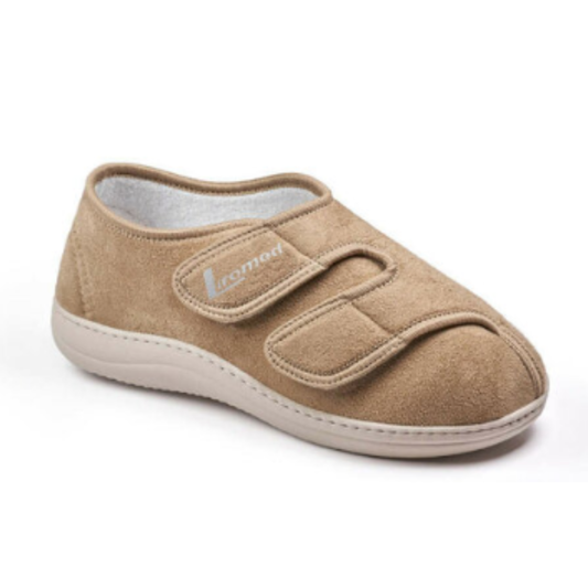 Liromed 476-20Z4 Verbandschuh in beige, Frotteefutter, Weite L
