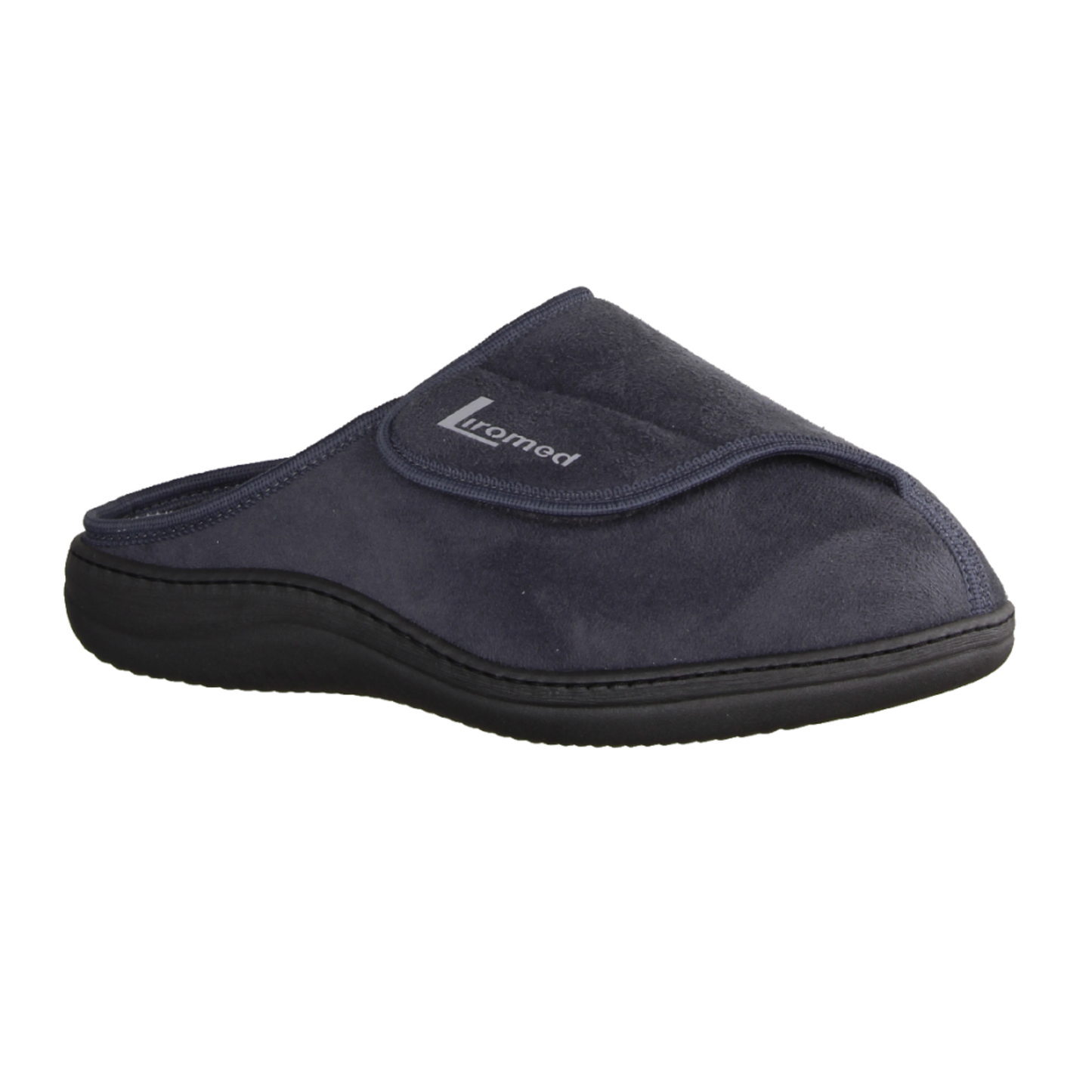 Liromed 800 Verbandhausschuh in taubenblau, Airmesh-Futter, Weite L