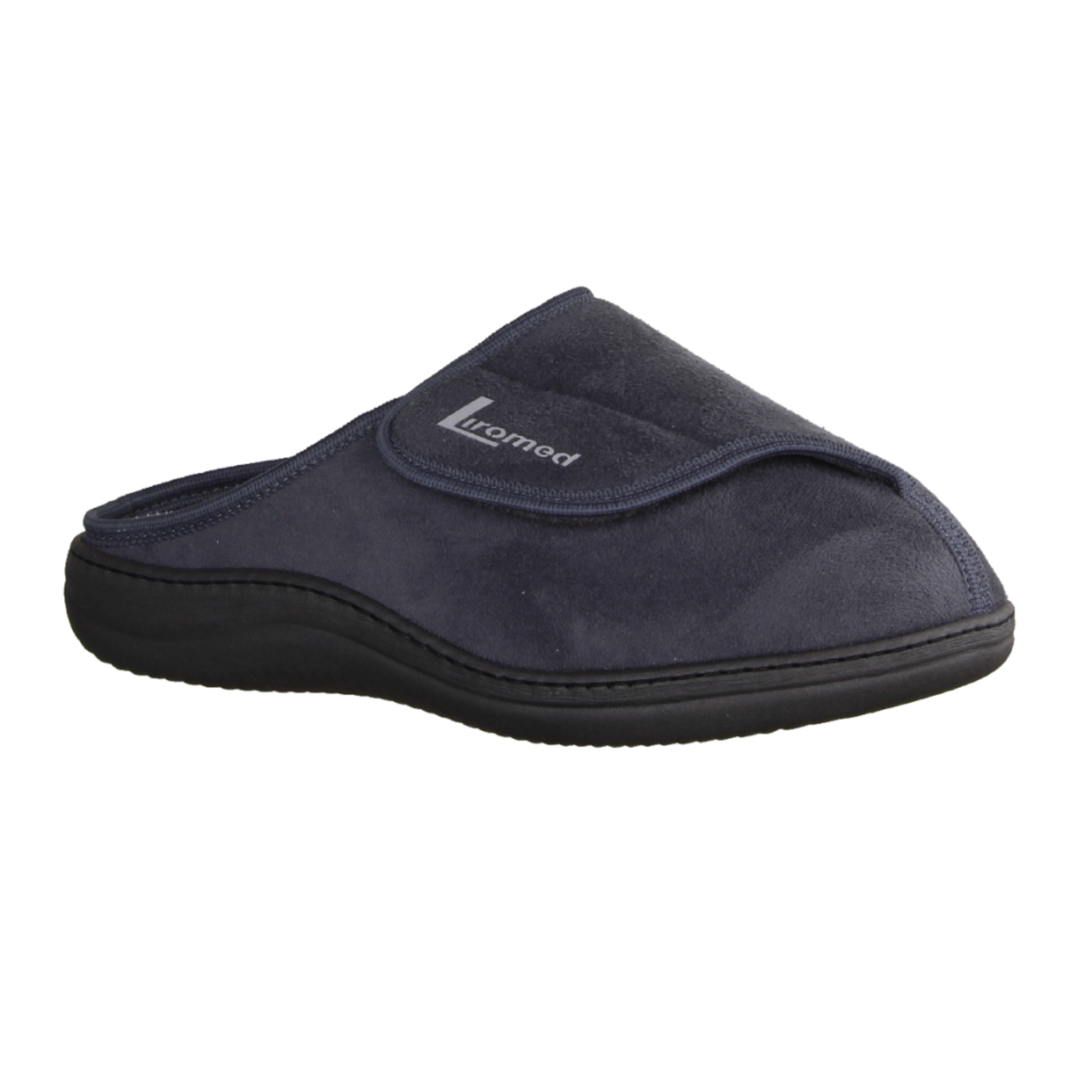 Liromed 800 Verbandhausschuh in taubenblau, Airmesh-Futter, Weite L