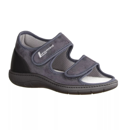Liromed 810 Verbandsandale in taubenblau, Airmesh-Futter, Weite L
